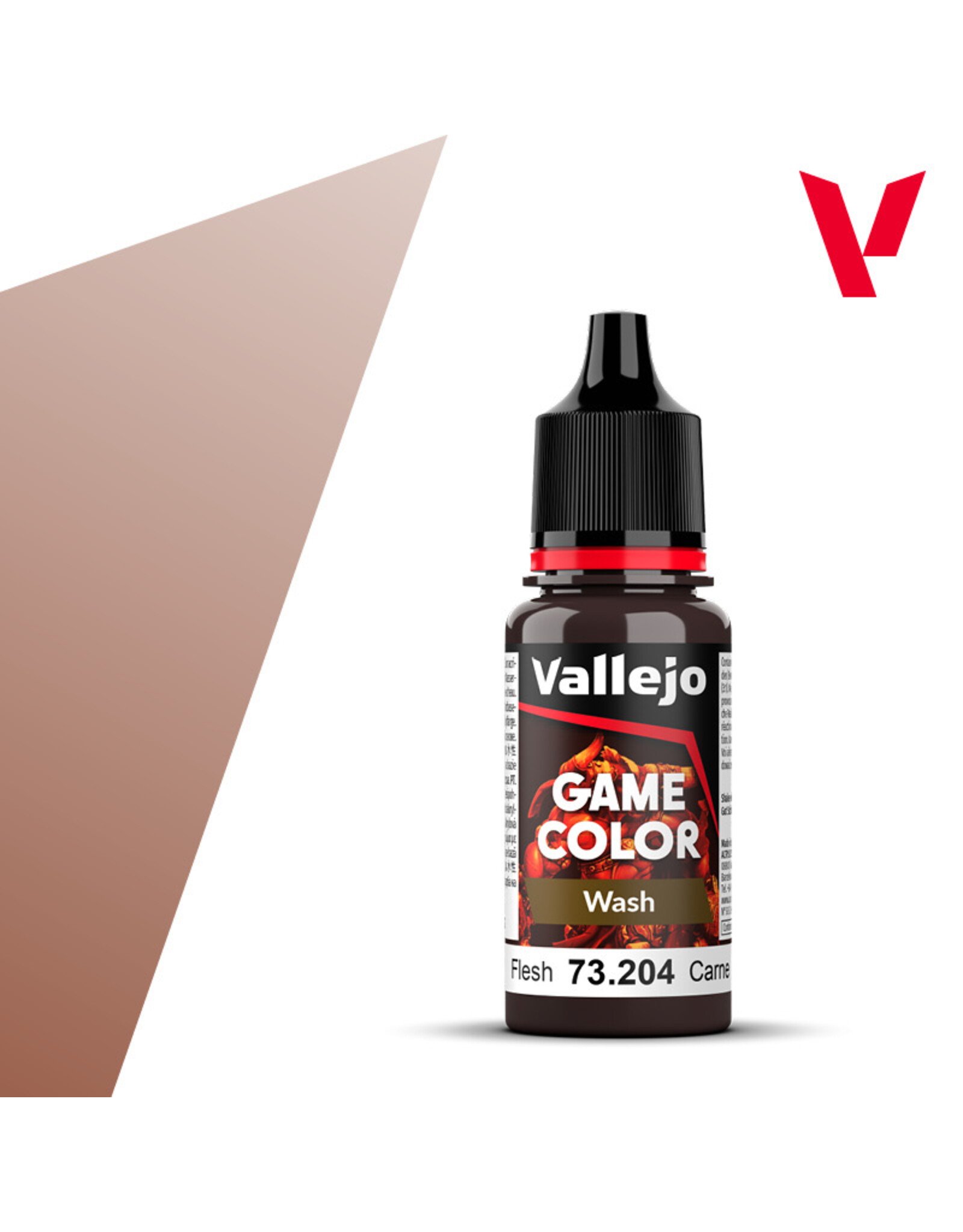Acrylicos Vallejo Vallejo Game Colors - Flesh Wash (17 ml)