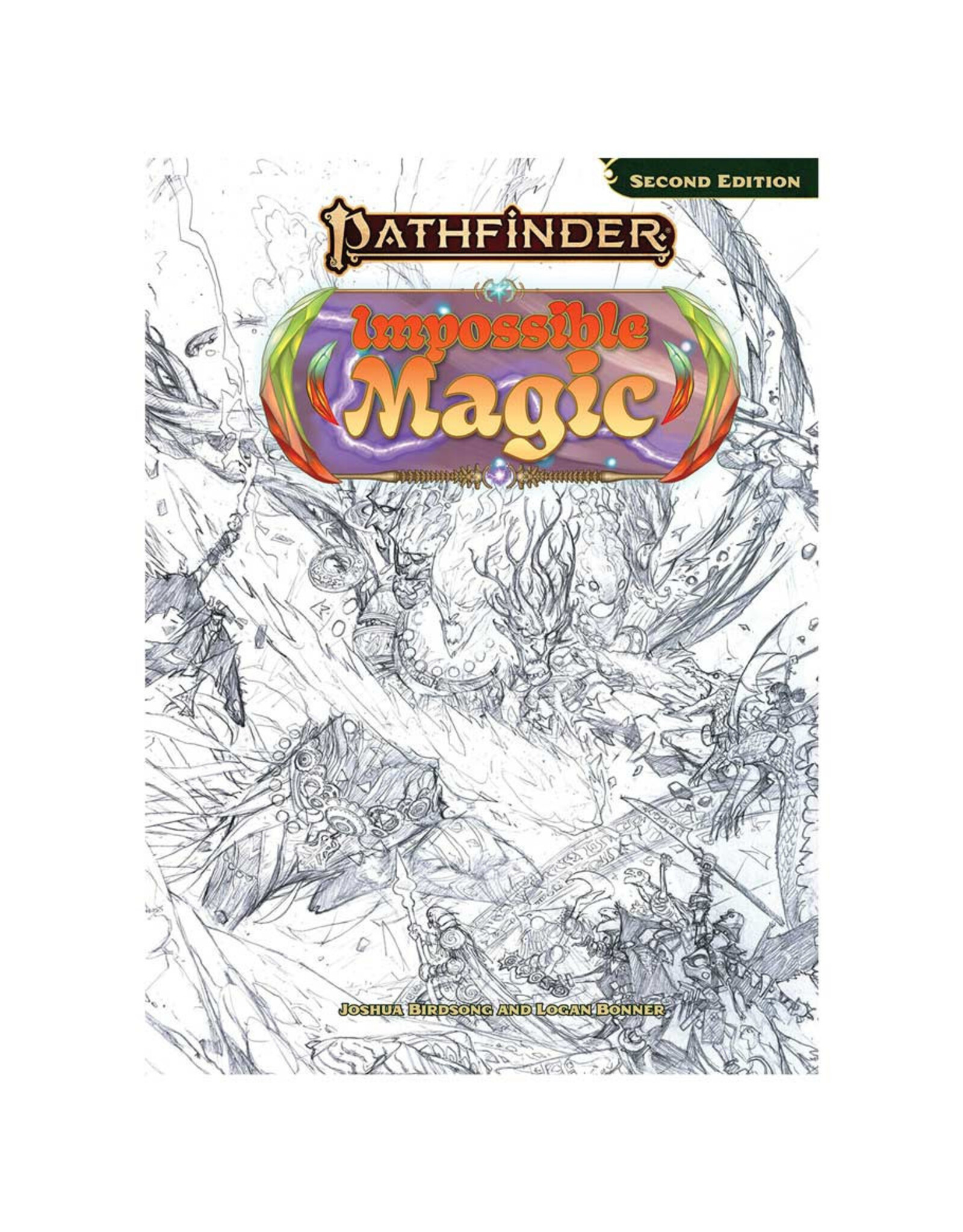 Paizo Publishing Pathfinder 2E: Impossible Magic Sketch Cover Edition