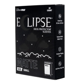 Ultra Pro Deck Protector: Eclipse: Matte Small Jet Black (60)