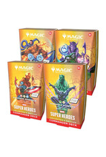 Magic MTG: MSH Marvel Super Heroes Collector Commander Deck (4ct Case)