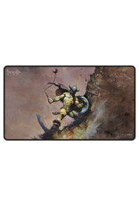 Ultra Pro Playmat: Stitched Edge: Artist Series: Frank Frazetta: Warrior with Ball and Chain