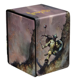 Ultra Pro Deck Box: Alcove Flip: Artist Series: Frank Frazetta: Warrior with Ball and Chain