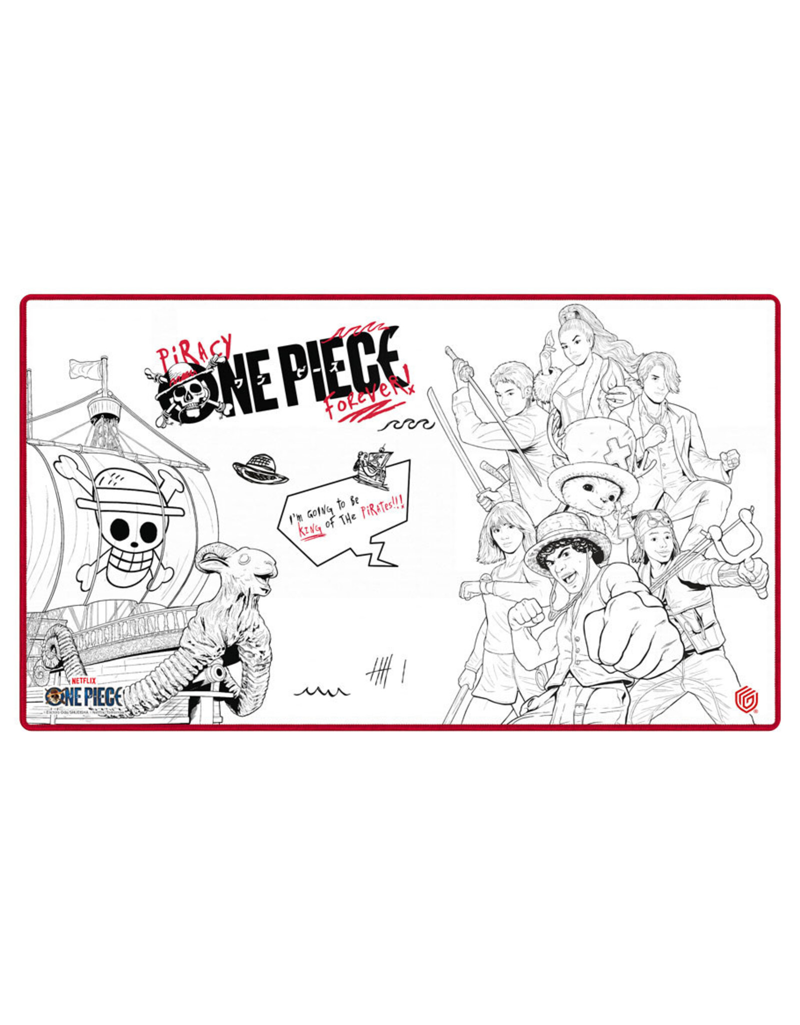 Ultimate Guard Playmat: One Piece: Sketch