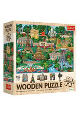 Trefl Puzzle: France: Famous Places 1000 Piece Wooden