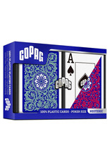 COPAG COPAG: Neoteric: Poker Size Jumbo Blue/Red/Green 2-Pack