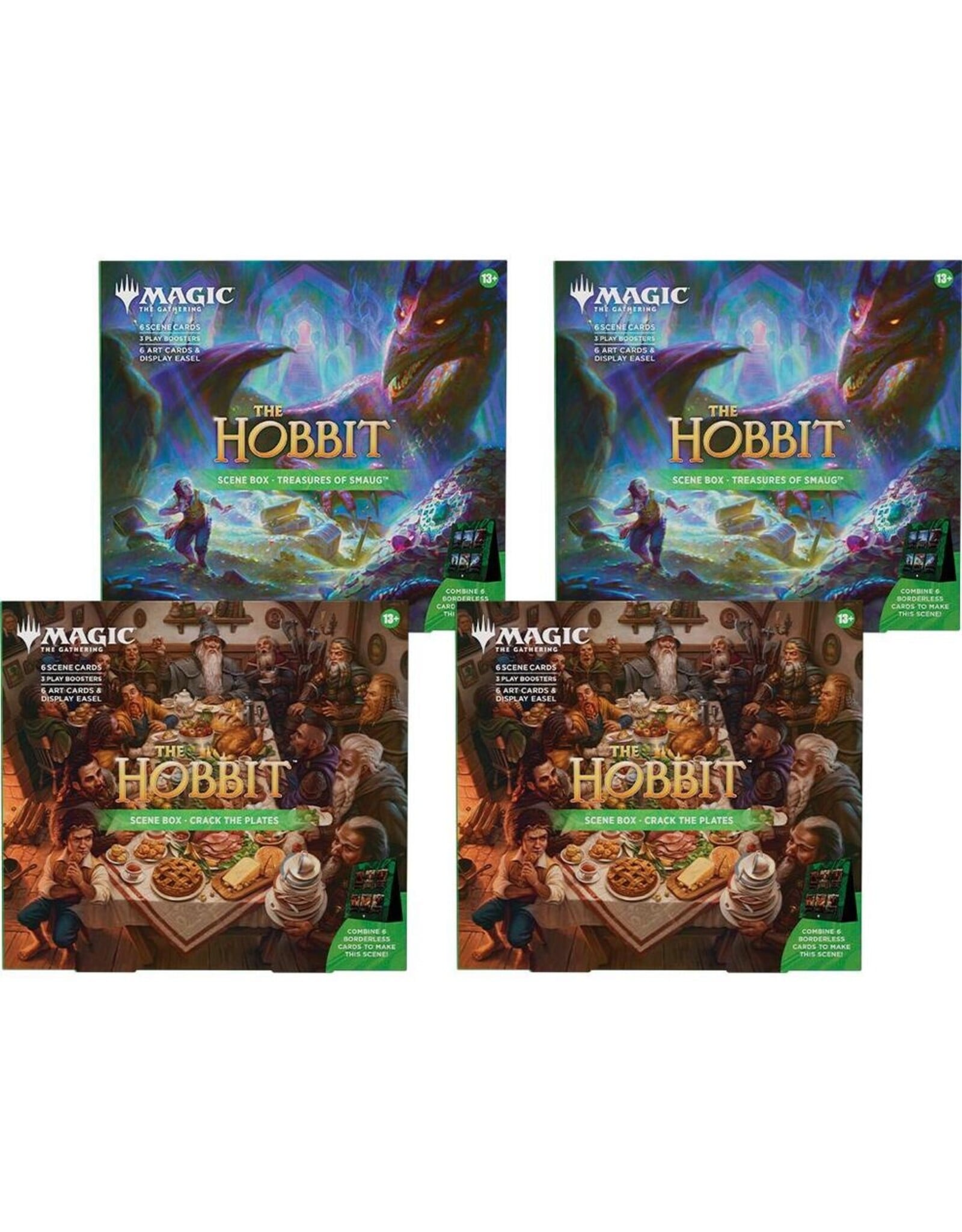 Magic Magic The Gathering: HoB The Hobbit Scene Box (4ct)