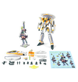 Bandai Macross: High Grade: 1/100: VF31E Siegfried (Chuck Mustang Use): Deluxe Set
