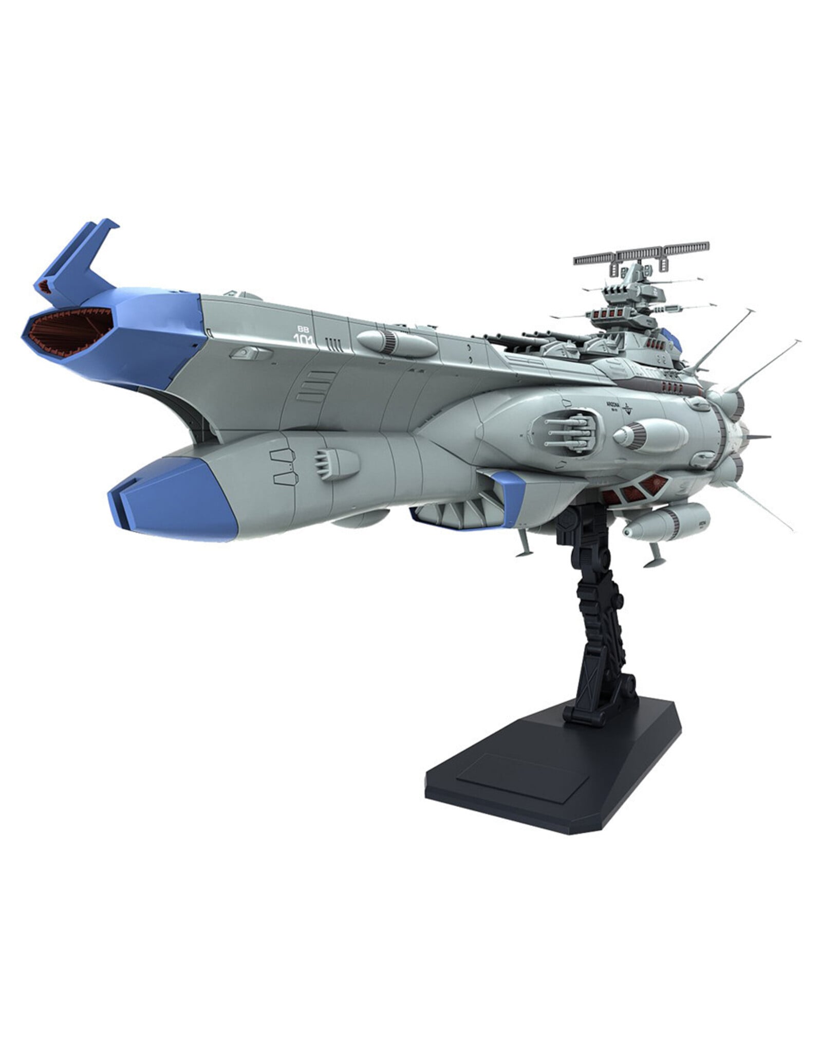 Bandai Yamato: Model Kit: 1/1000 BB101 Arizona Class Space Battle Ship
