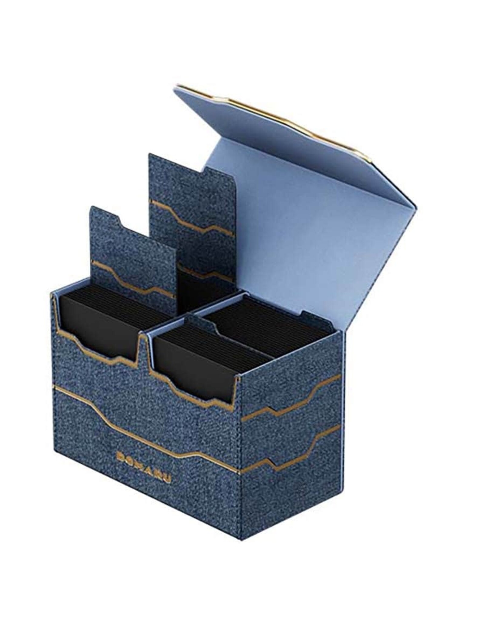 Gatherers Tavern Gatherers' Tavern: Vertex Duo 200-Plus Deck Box: Lazulite