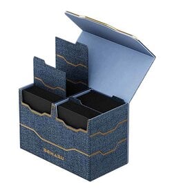 Gatherers Tavern Gatherers' Tavern: Vertex Duo 200-Plus Deck Box: Lazulite