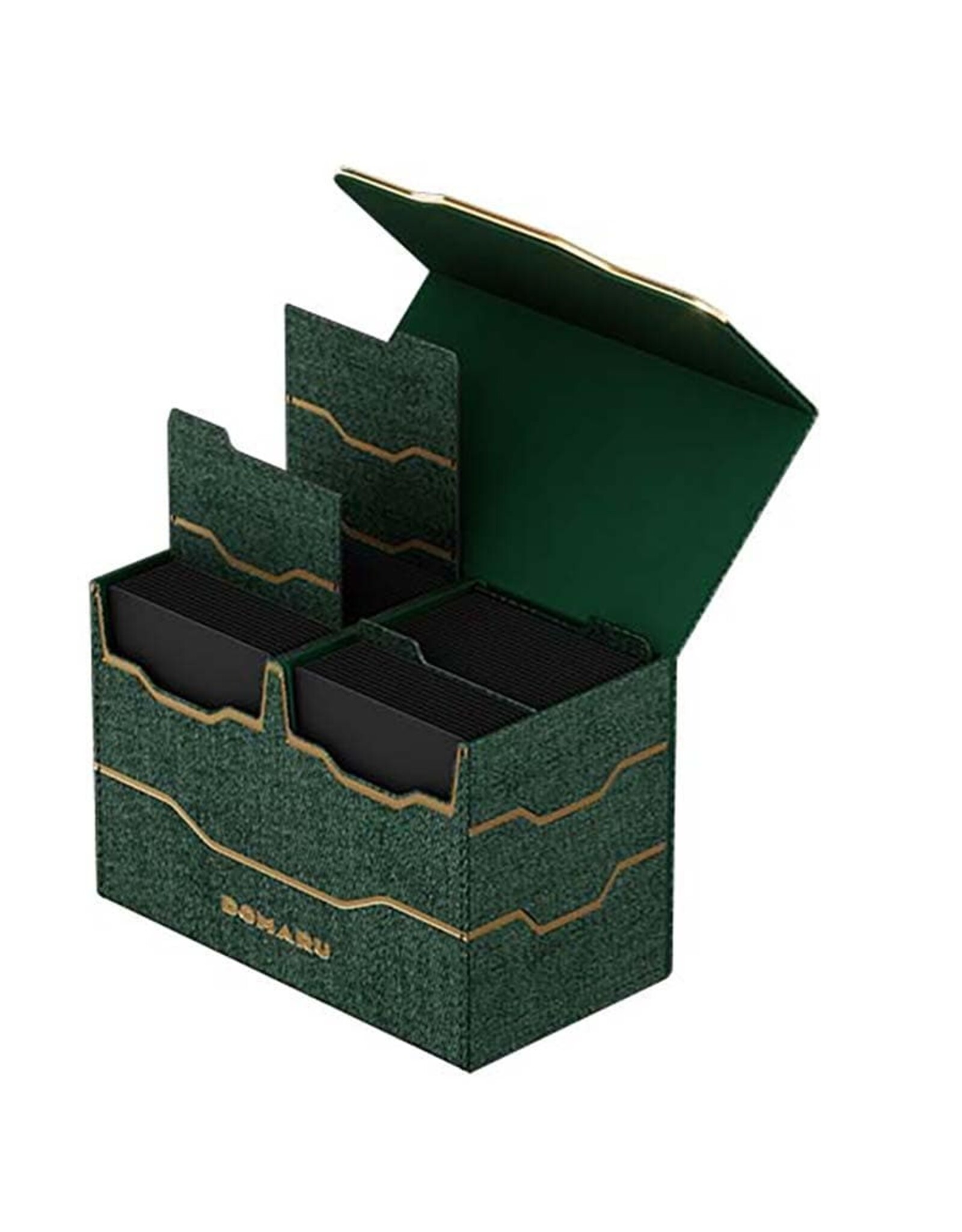 Gatherers Tavern Gatherers' Tavern: Vertex Duo 200-Plus Deck Box: Malachite
