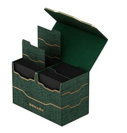 Gatherers Tavern Gatherers' Tavern: Vertex Duo 200-Plus Deck Box: Malachite