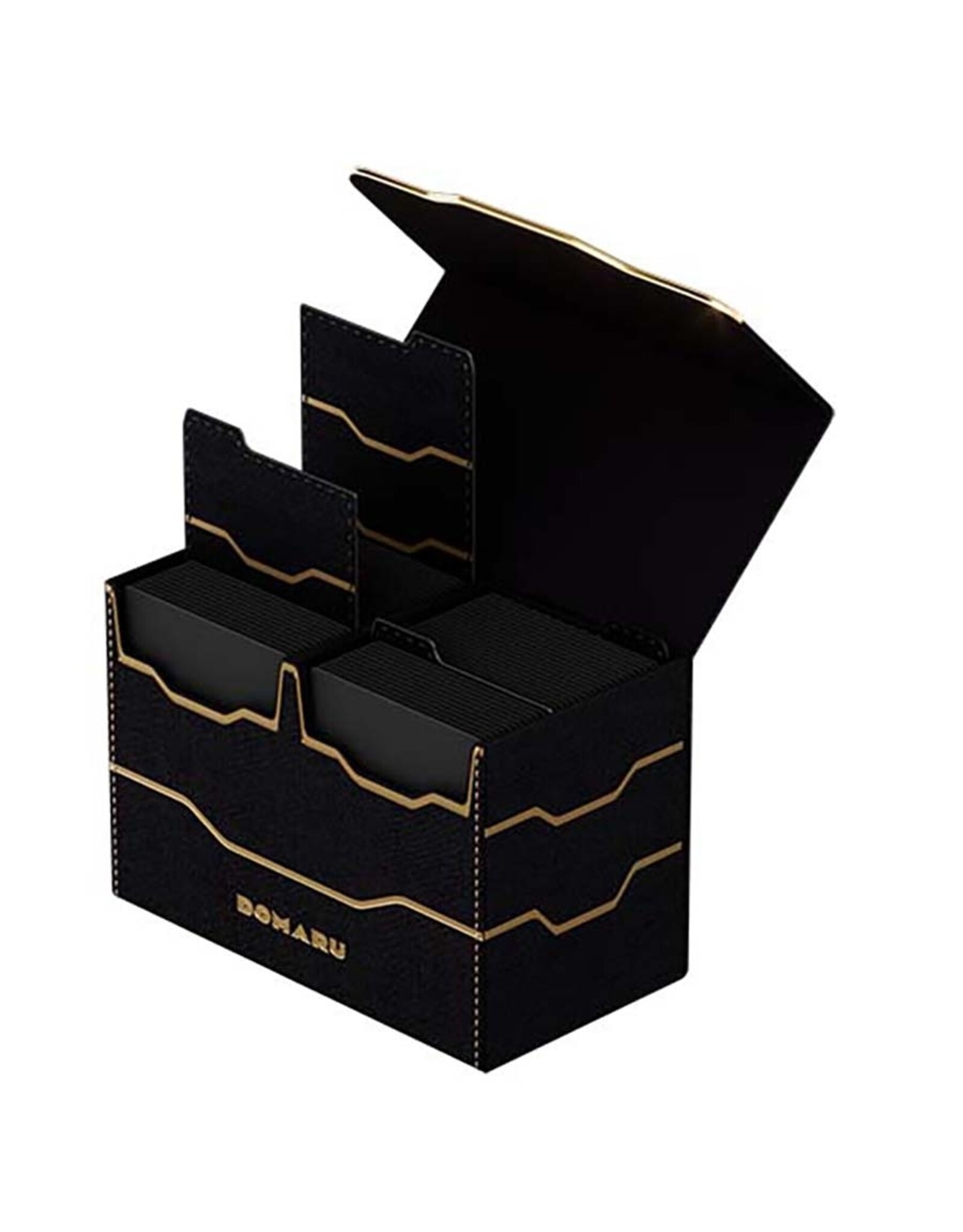 Gatherers Tavern Gatherers' Tavern: Vertex Duo 200-Plus Deck Box: Obsidian