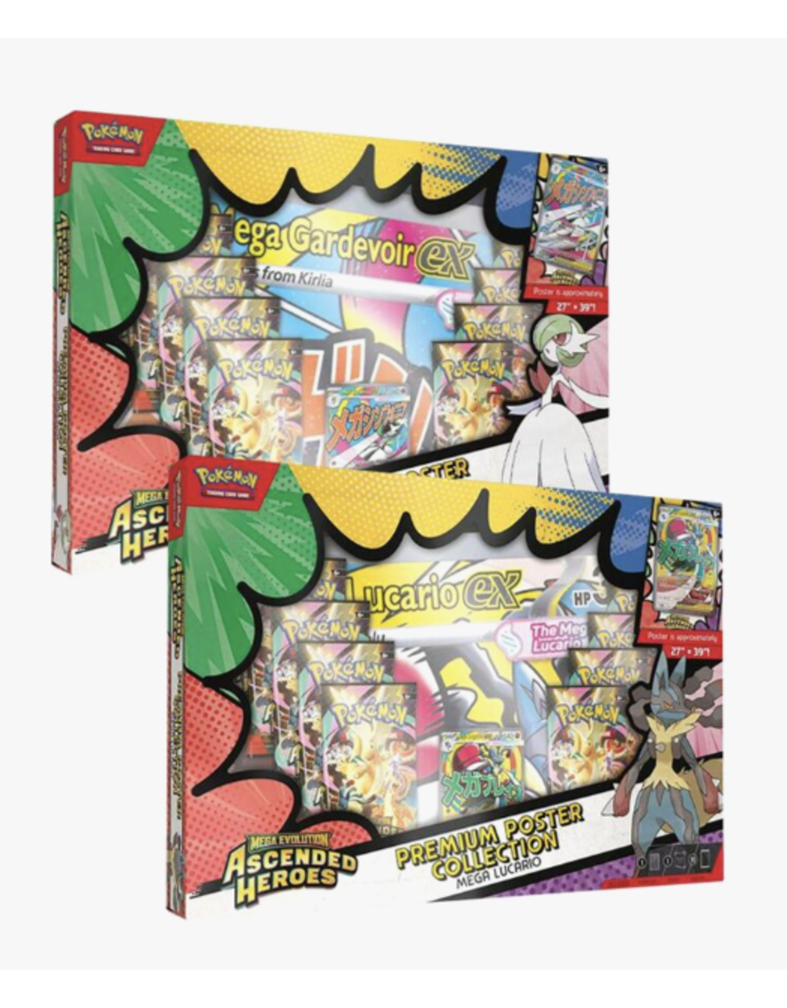 Pokemon Pokemon Mega Evolution Ascended Heroes Premium Poster Collection