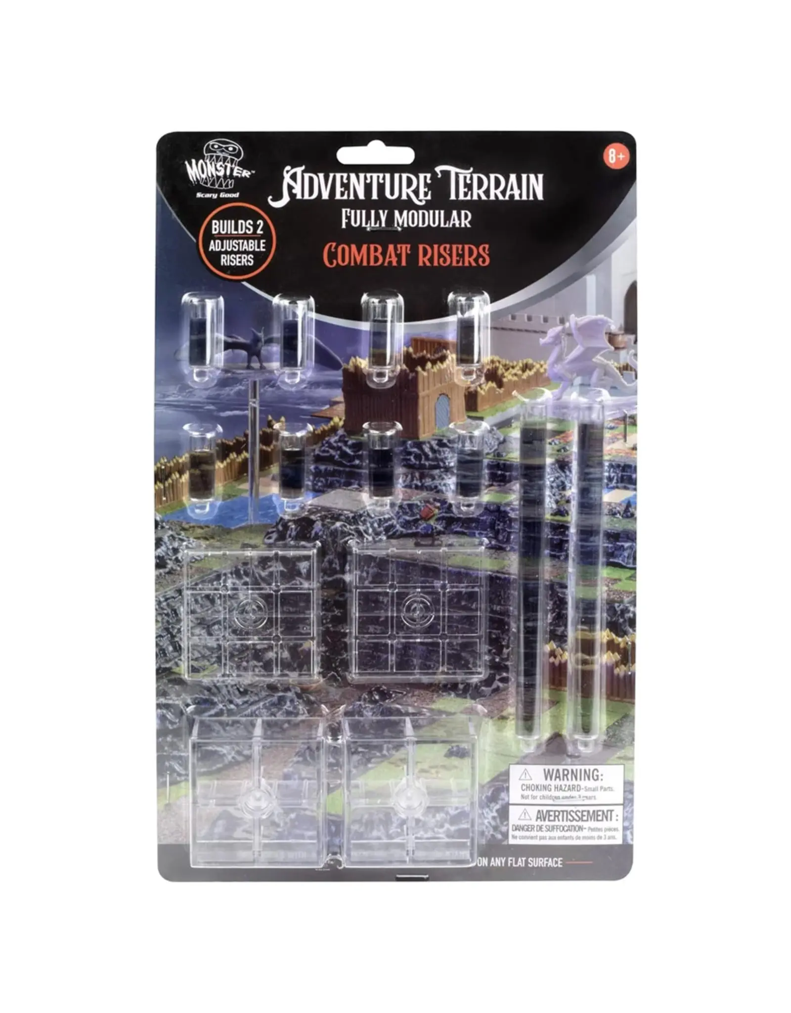 Monster Fight Club Monster Adventure Terrain: Aerial Combat Riser (2)