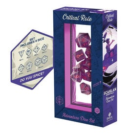 Sirius Dice 7-Set Vox Machina Adventure Dice: Scanlan Shorthalt