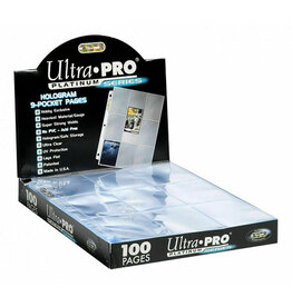 Ultra Pro Ultra Pro: Platinum Series 9 Pocket Pages (100ct) for Cards