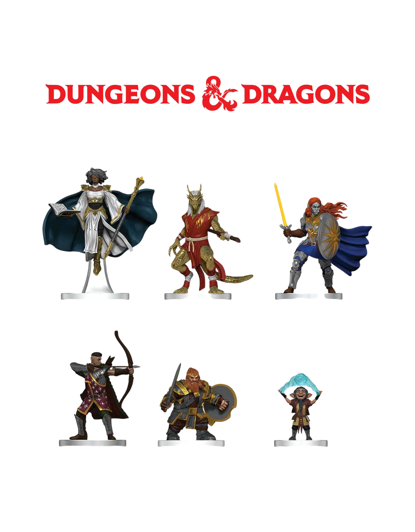 WizKids DND Icons Of The Realms: W29 Player's Handbook - Swords N Staves Starter Set