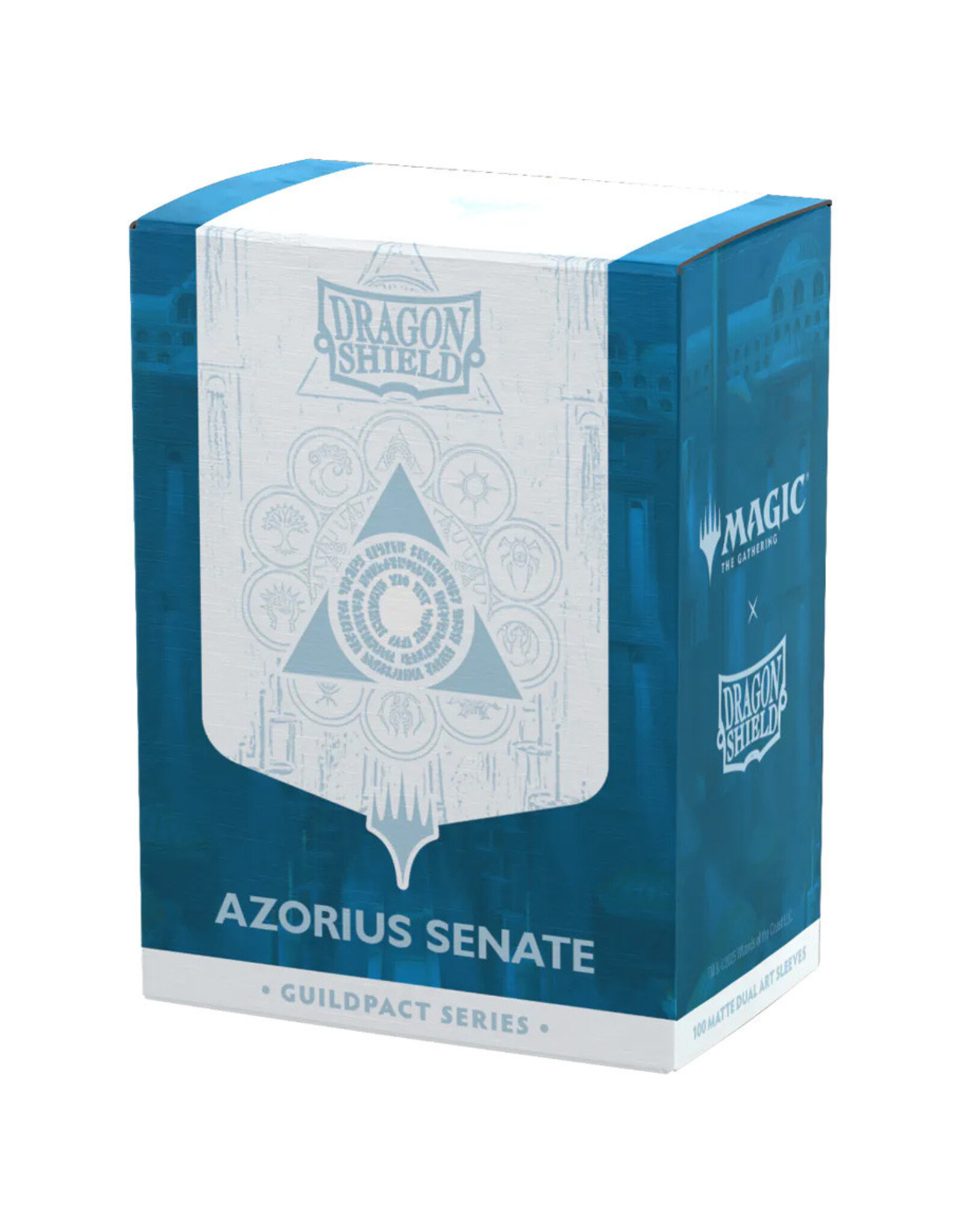 Deck Protector: Art: Dual Matte: Azorius Senate (100)