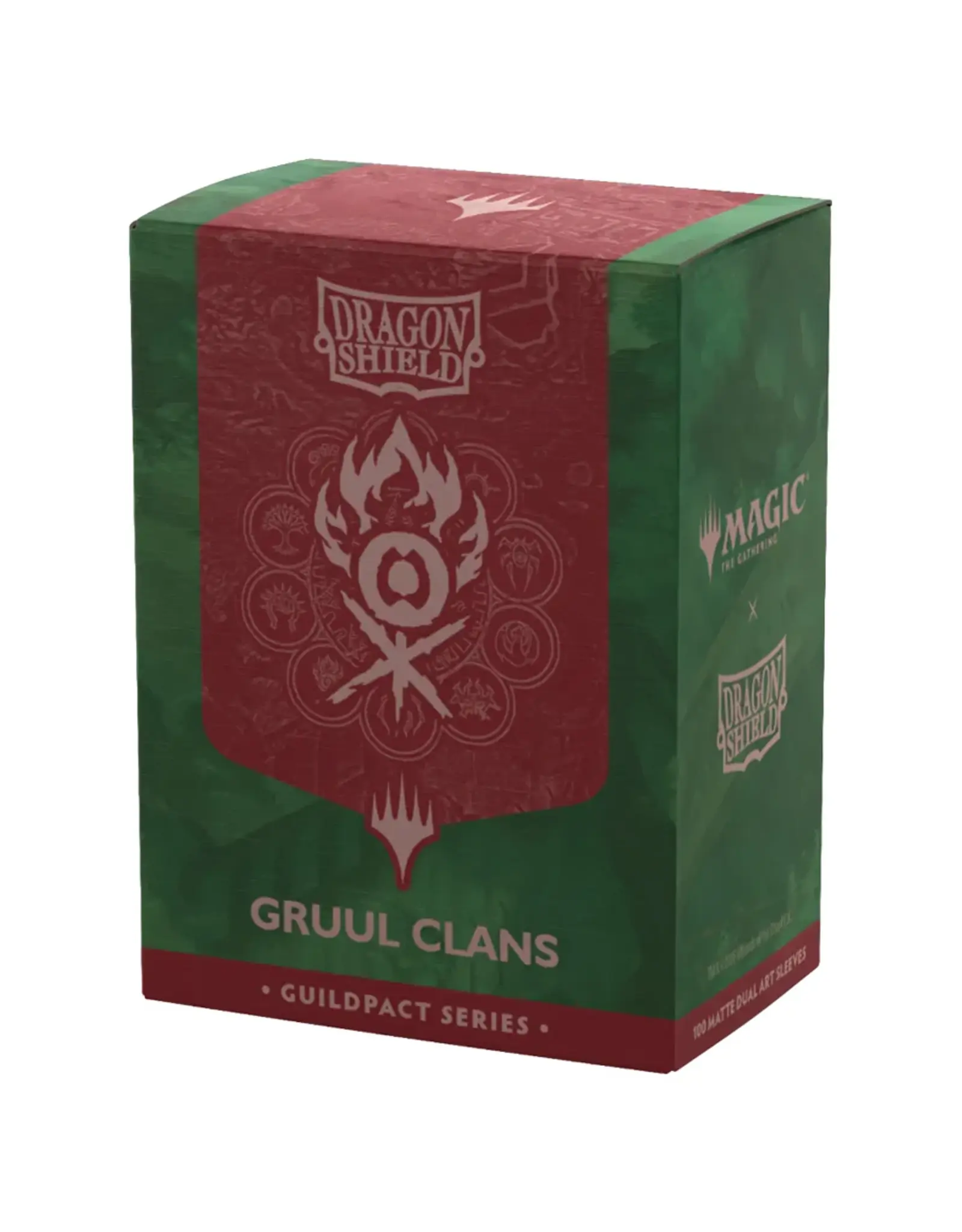 Deck Protector: Art: Dual Matte: Gruul Clans (100)