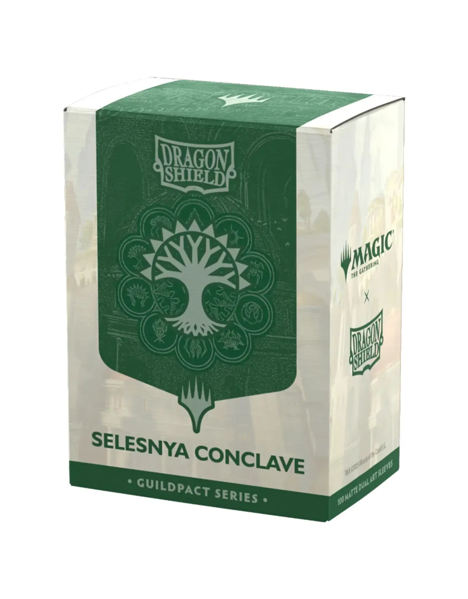 Deck Protector: Art: Dual Matte: Selesnya Conclave (100)