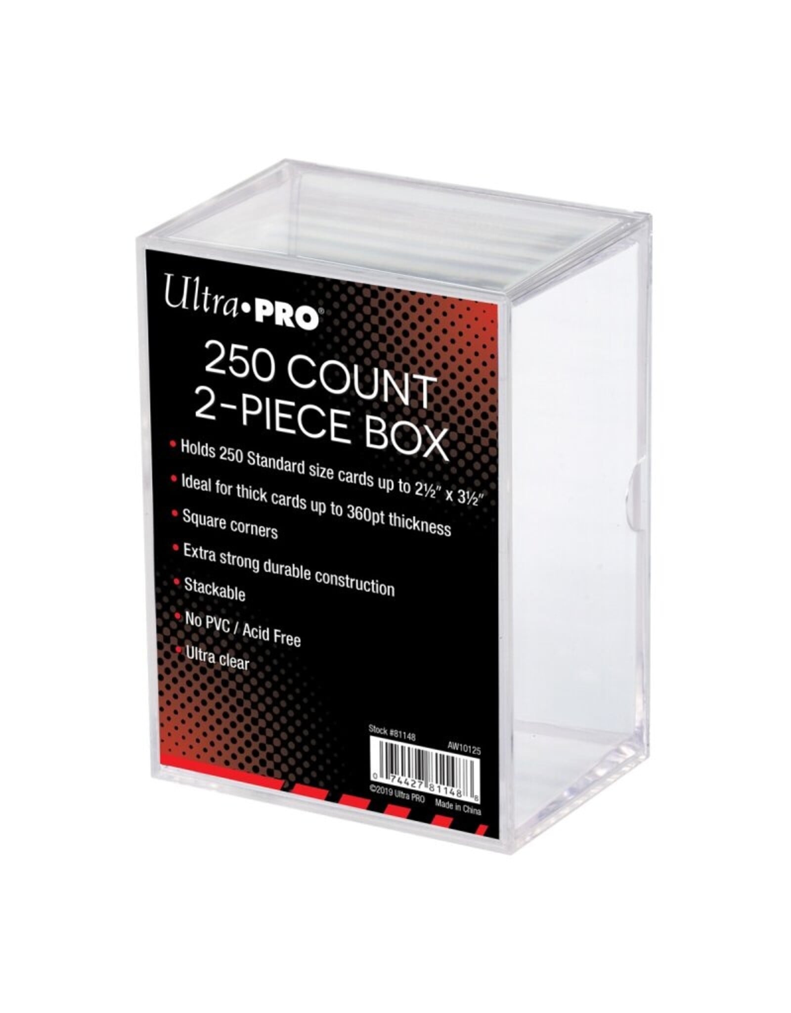 Ultra Pro Box: 2pc Slider 250 CL LTD