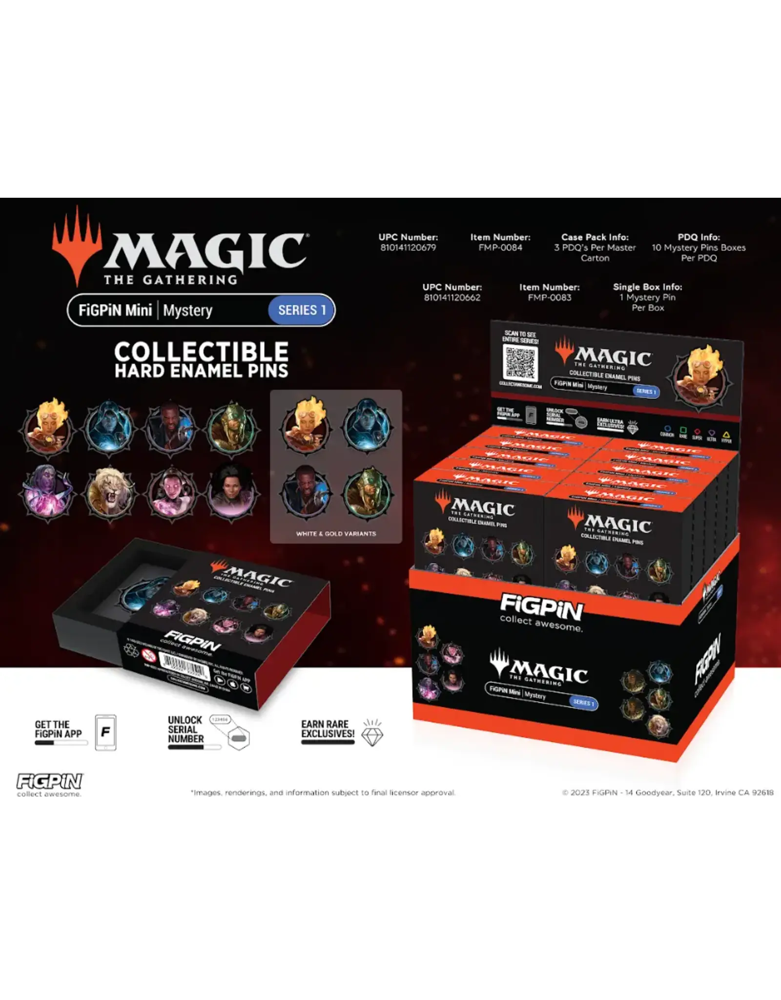 FigPin Magic: The Gathering Mystery Minis