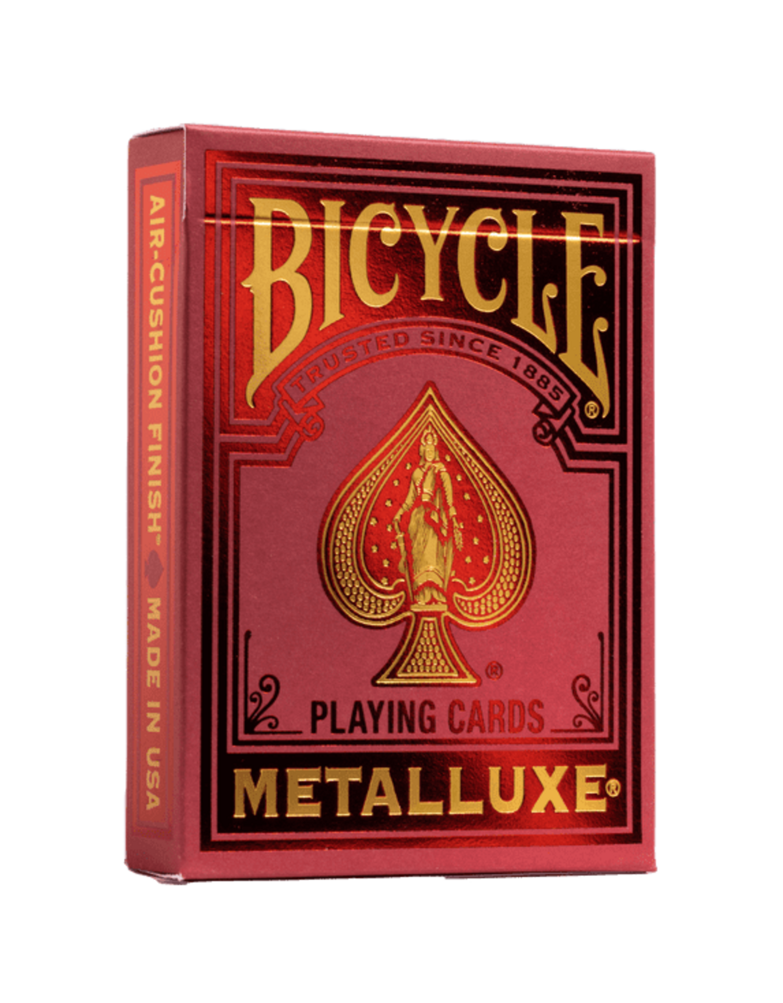 US Playing Card Co. Playing Cards: Bicycle Foil Metalluxe Red LTD