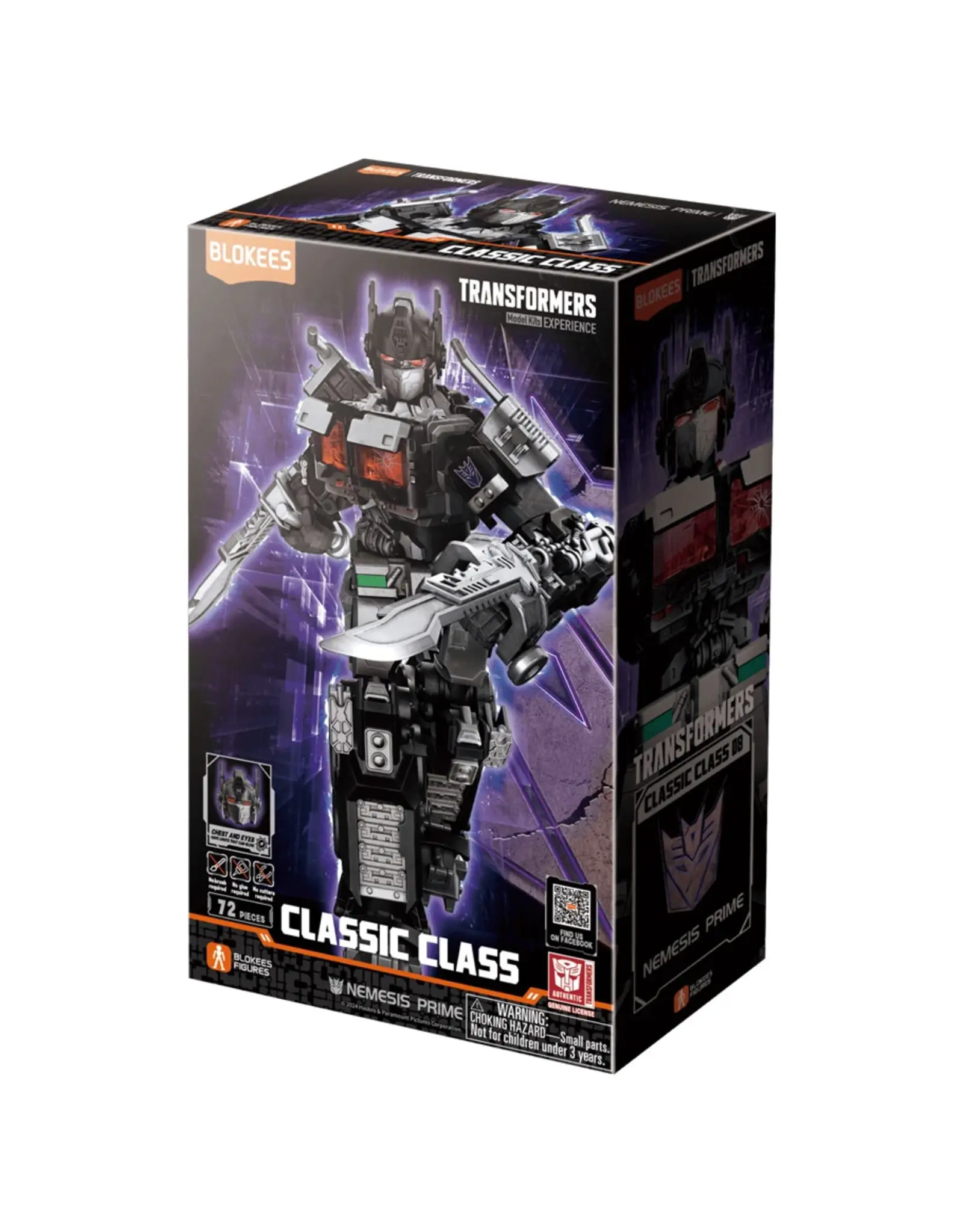 Blokees Blokees: Transformers: Classic Class: Nemesis Prime