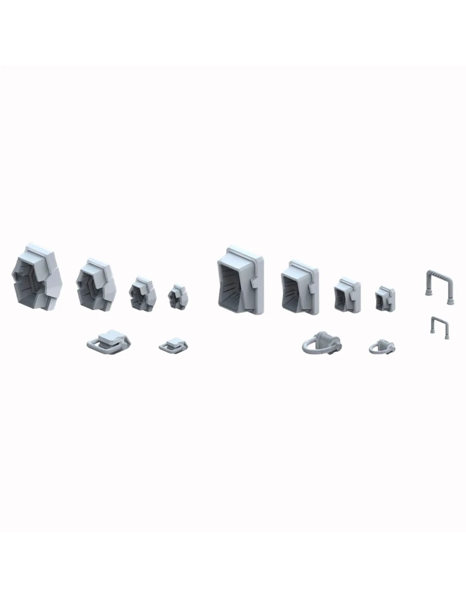 Bandai Gundam Gundam: Builders Parts: HD: Non Scale Mobile Suit Detail 01