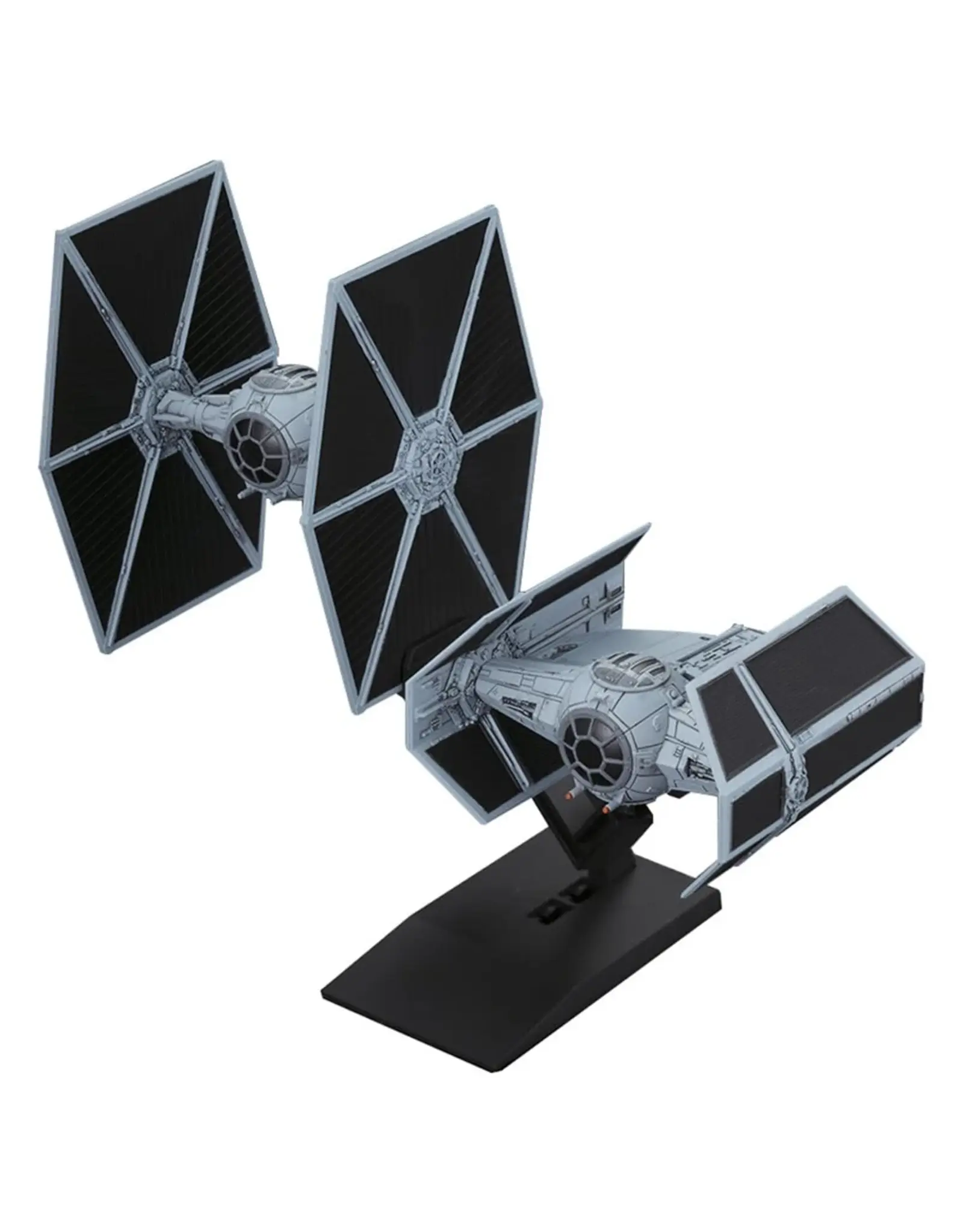 Bandai Gundam Star Wars: Vehicle Model: 007 Tie Advanced x 1 & Fighter Set
