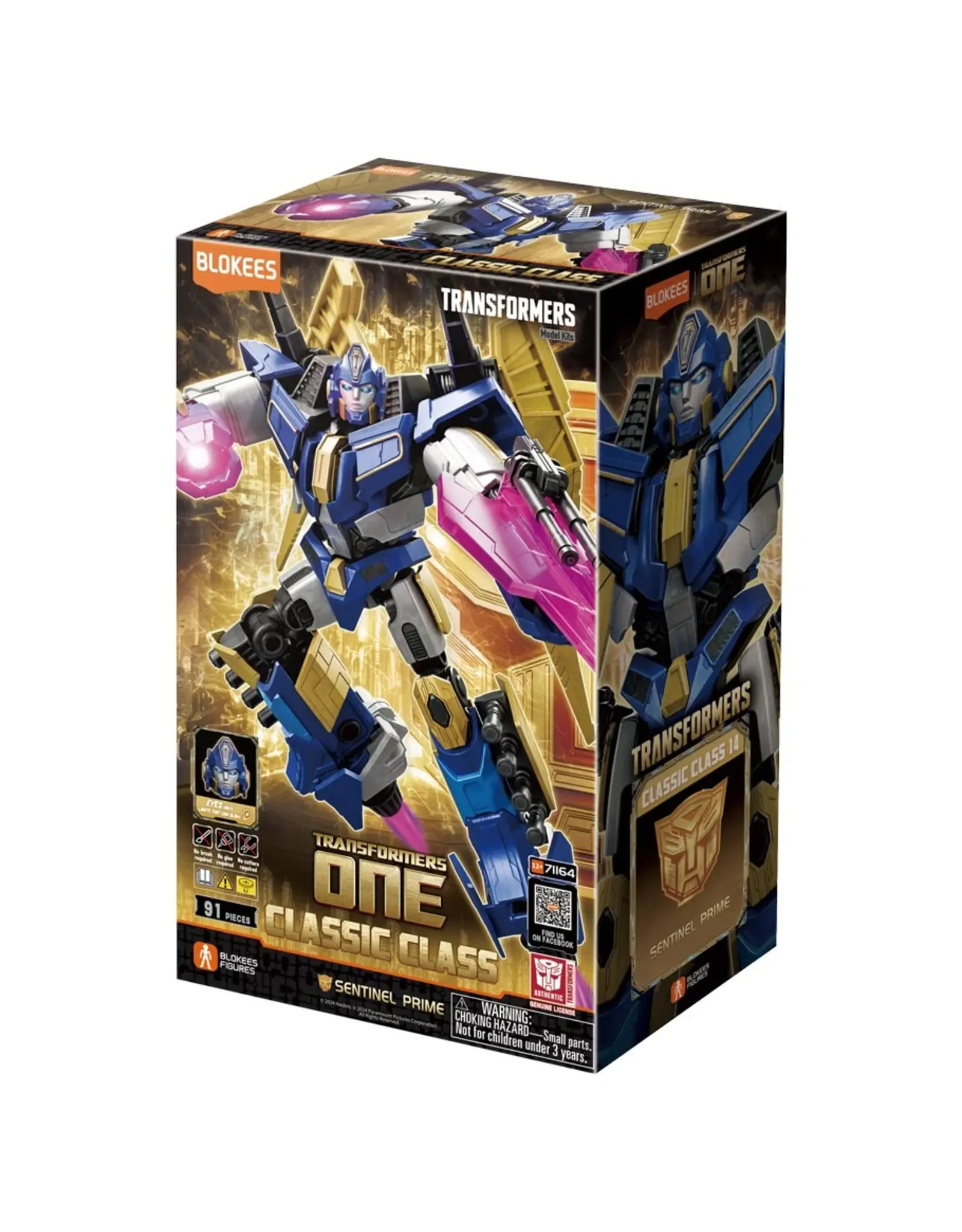 Blokees Blokees: Classic Class: Transformers One Movie: Sentinel Prime