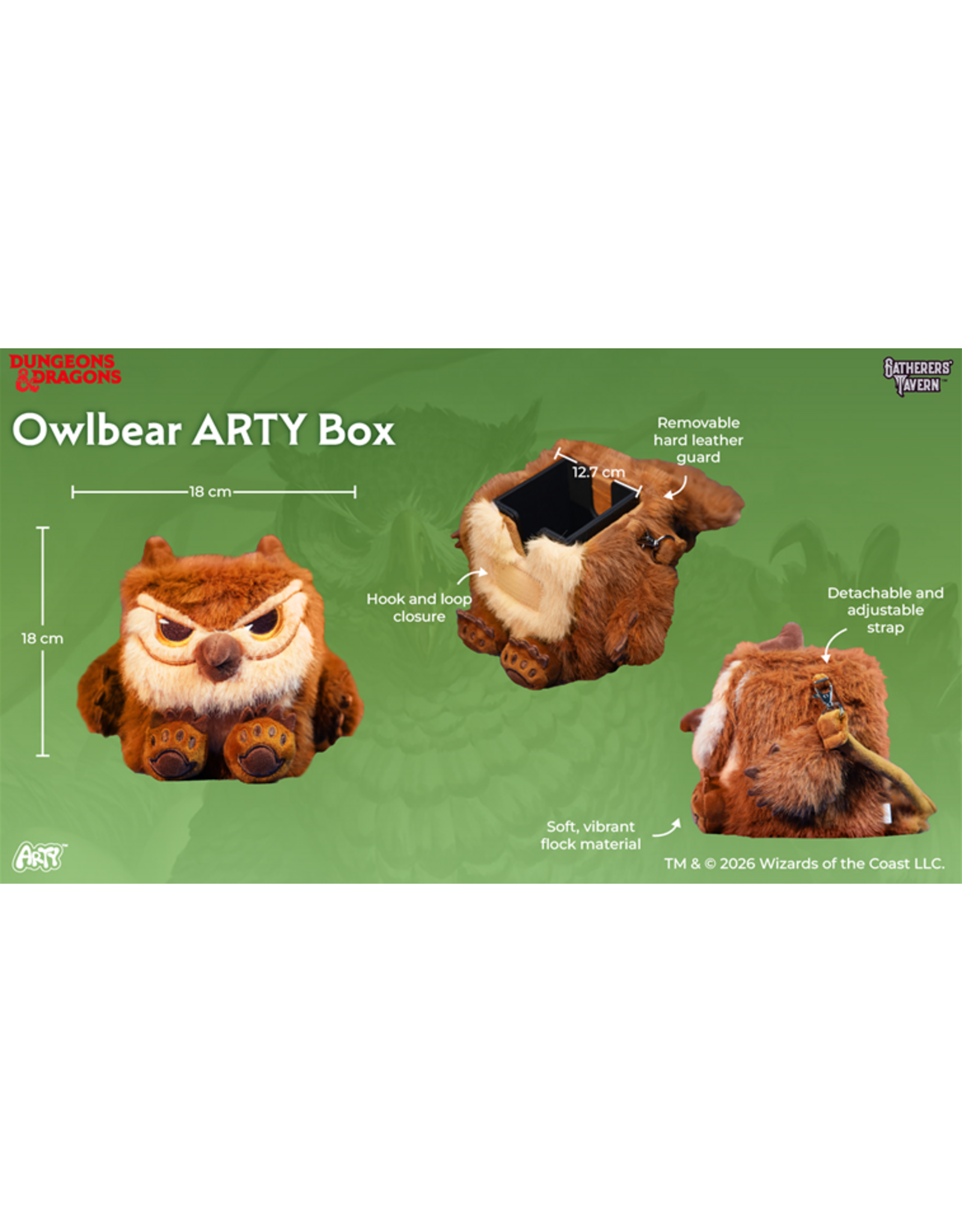 Gatherers Tavern Gatherers' Tavern DnD ARTY box - Owlbear