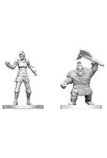 WizKids D&D Nolzur's Marvelous Miniatures: Cultist of Bane & Dwarf of Zhentilar Soldier