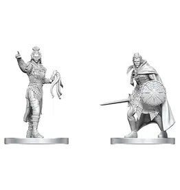 WizKids D&D Nolzur's Marvelous Miniatures: Drow Elite Warrior & Drow Priestess of Lolth