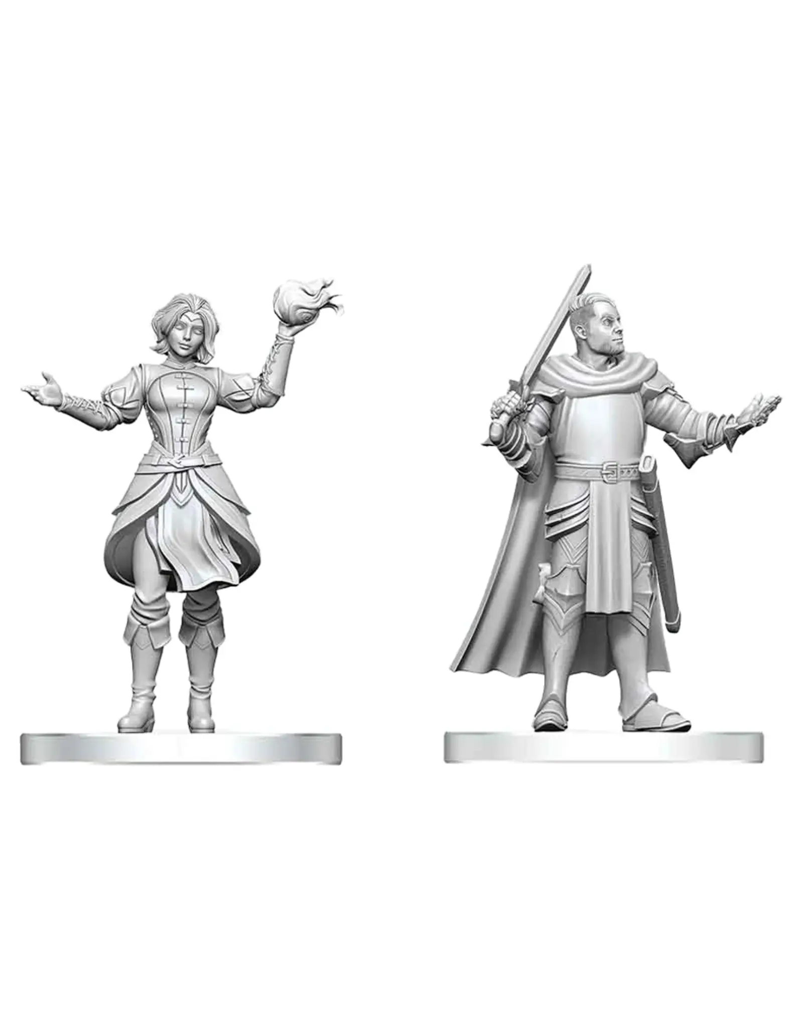 WizKids D&D Nolzur's Marvelous Miniatures: Knight & Mage Apprentice