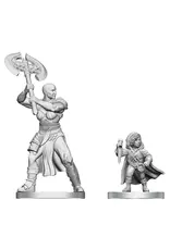 WizKids D&D Nolzur's Marvelous Miniatures: Goliath Barbarian & Halfling Rogue