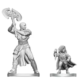 WizKids D&D Nolzur's Marvelous Miniatures: Goliath Barbarian & Halfling Rogue