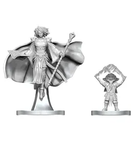 WizKids D&D Nolzur's Marvelous Miniatures: Gnome Warlock & Aasimar Wizard