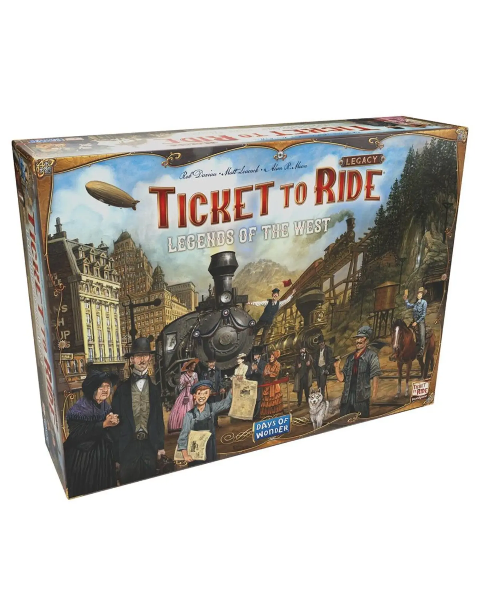 Days of Wonder Ticket to Ride Legacy Legends of the West