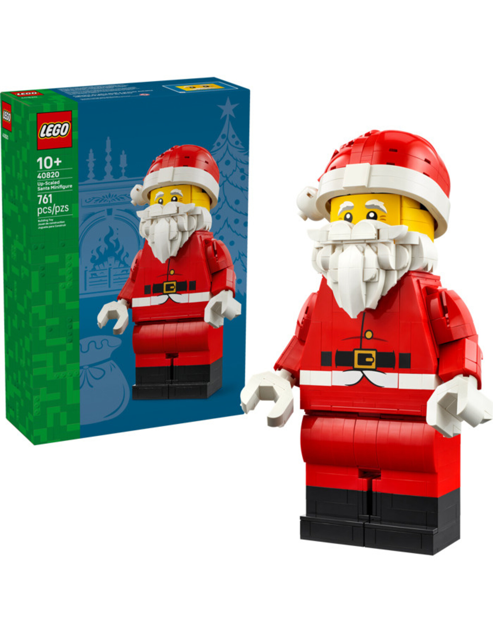 Lego Lego Up-Scaled Santa Minifigure