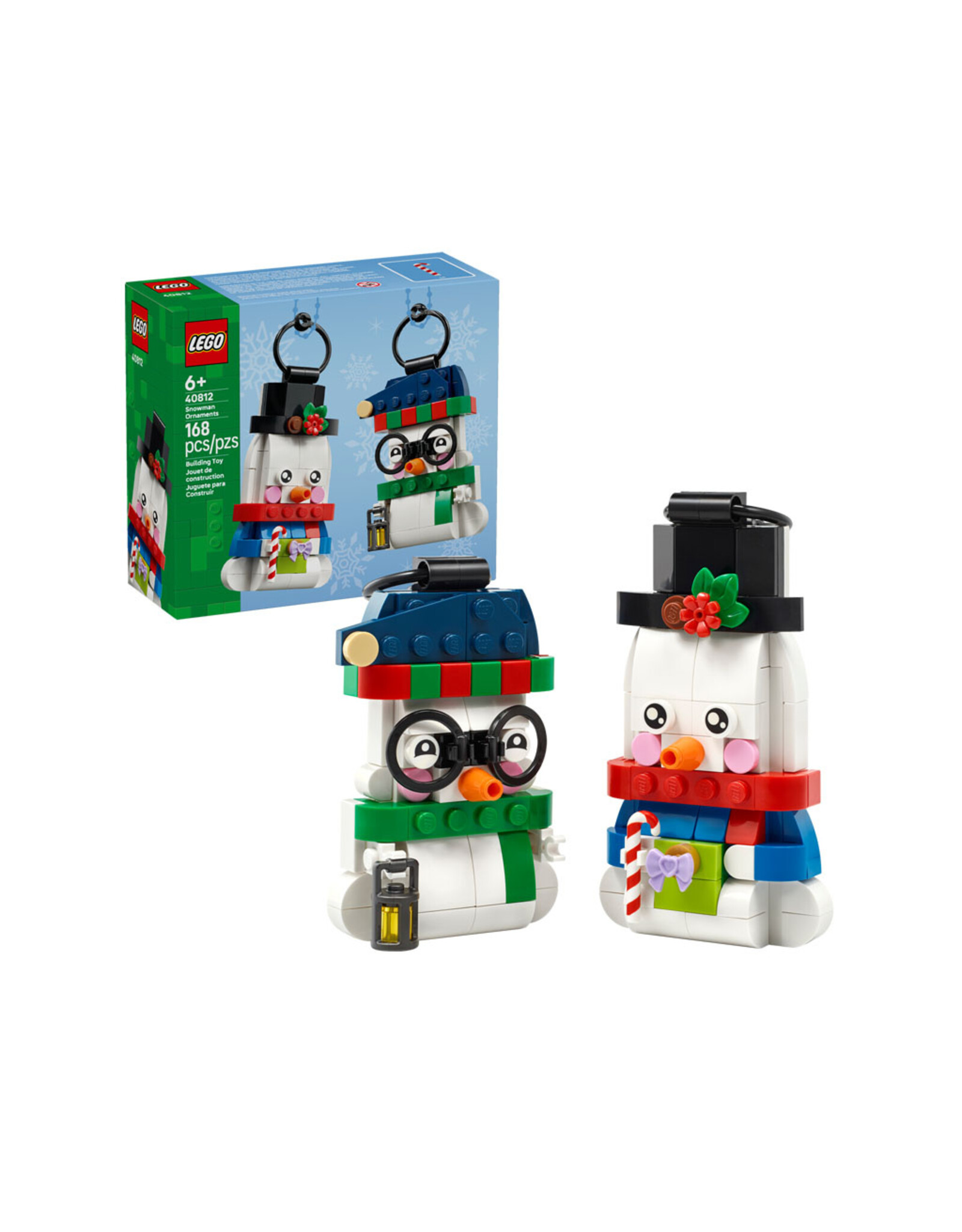 Lego Lego Snowman Ornaments