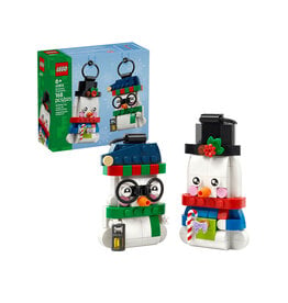 Lego Lego Snowman Ornaments