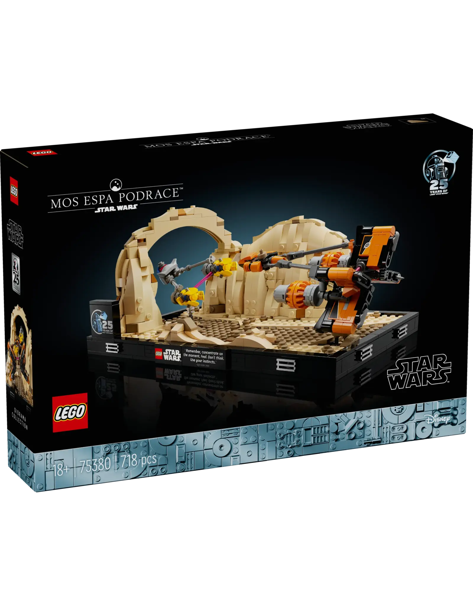 Lego Lego Mos Espa Podrace Diorama
