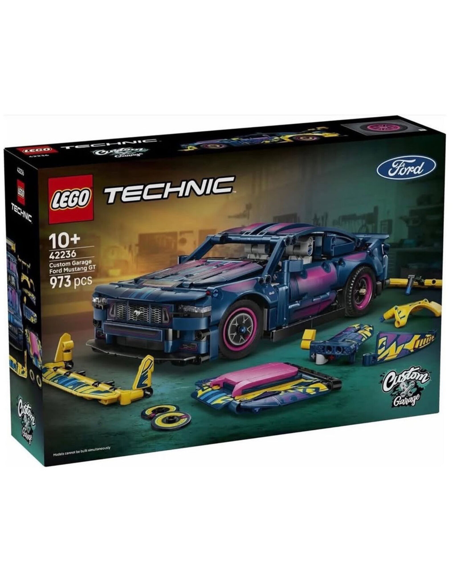 Lego Lego Custom Garage Ford Mustang GT Car