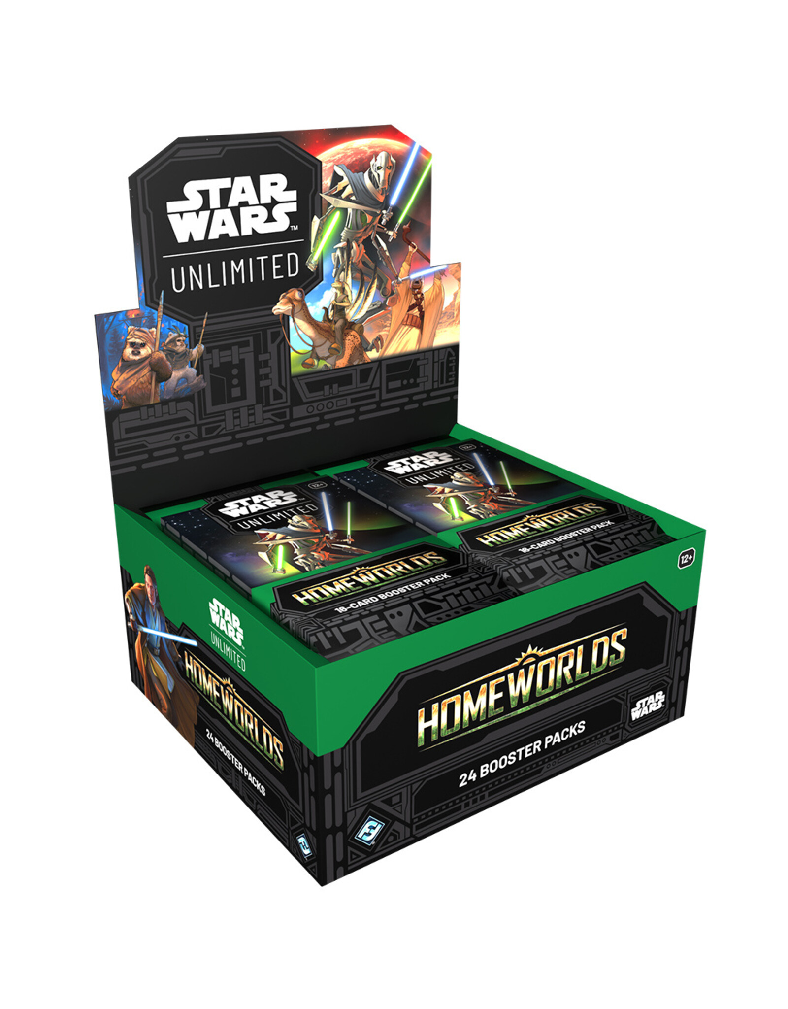 Fantasy Flight Games Star Wars: Unlimited – Homeworlds: Booster Display