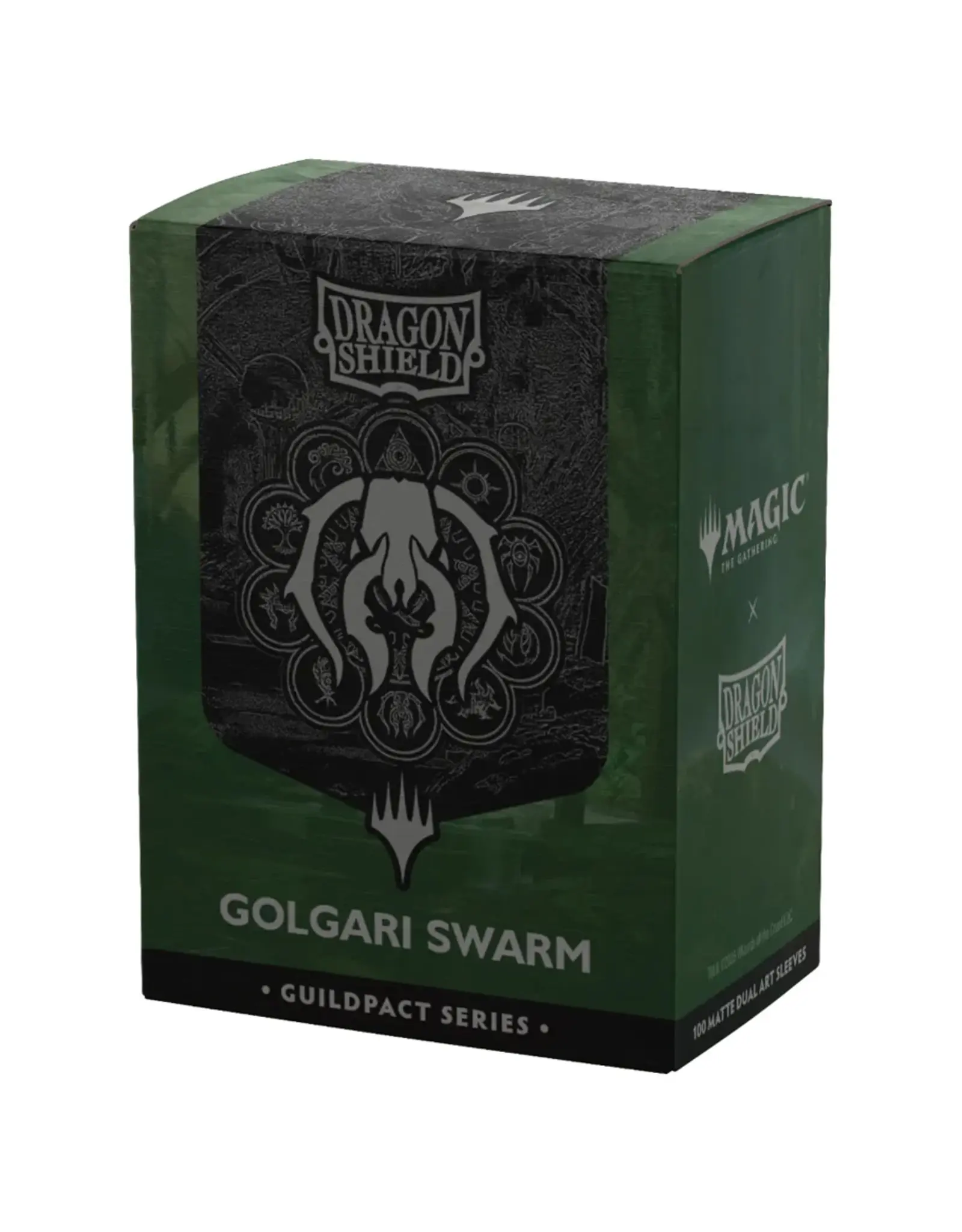 Dragon Shield Deck Protector: Art: Dual Matte: Golgari Swarm (100)