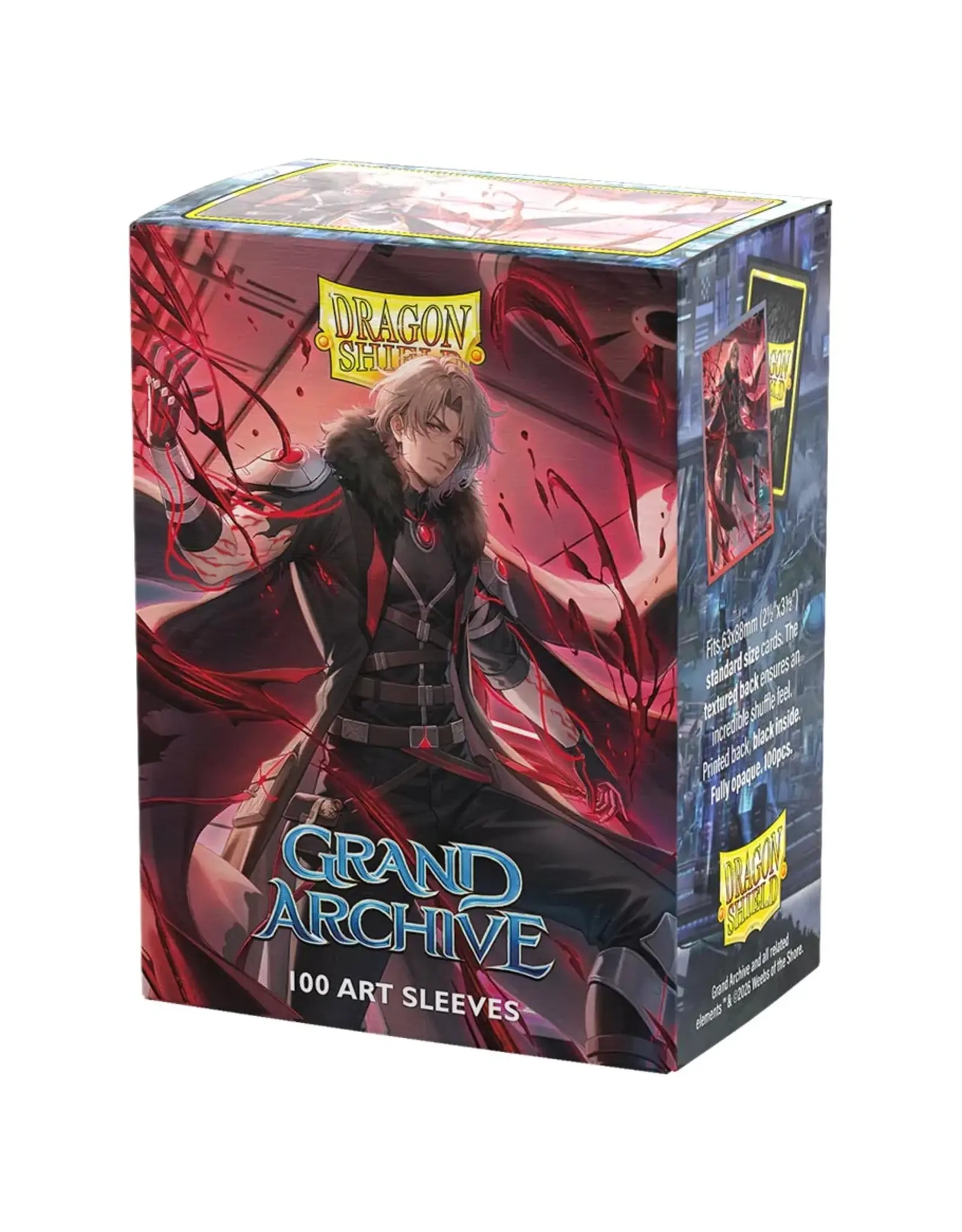 Dragon Shield Deck Protector: Art: Dual Matte: Grand Archive: Dante, Hemomancer (100)