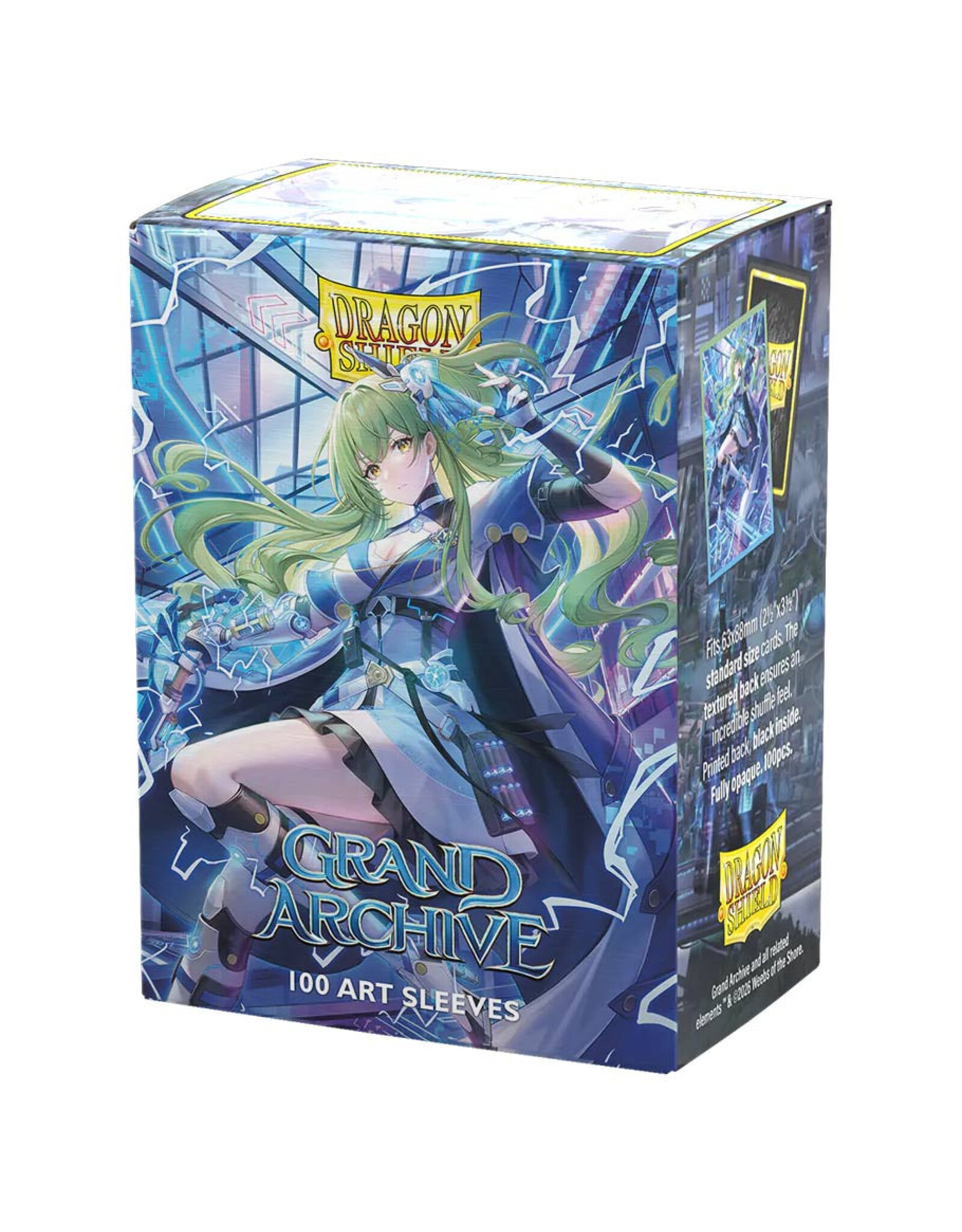 Dragon Shield Deck Protector: Art: Dual Matte: Grand Archive: Lorraine, Arclight Saber (100)