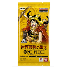 Bandai One Piece Japanese OP-17 Booster Pack